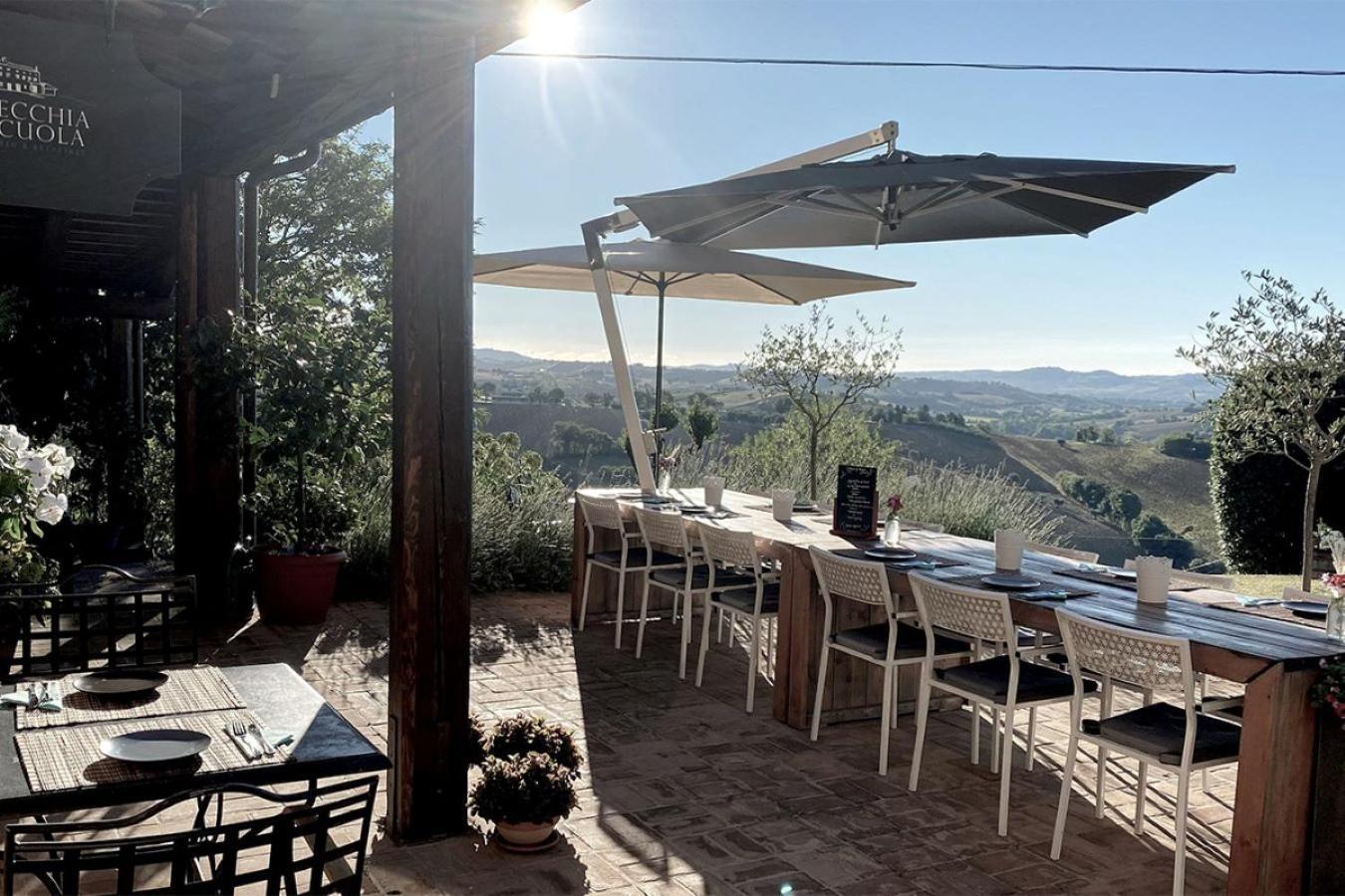 Bed And Breakfast La Vecchia Scuola Montefano Luaran gambar